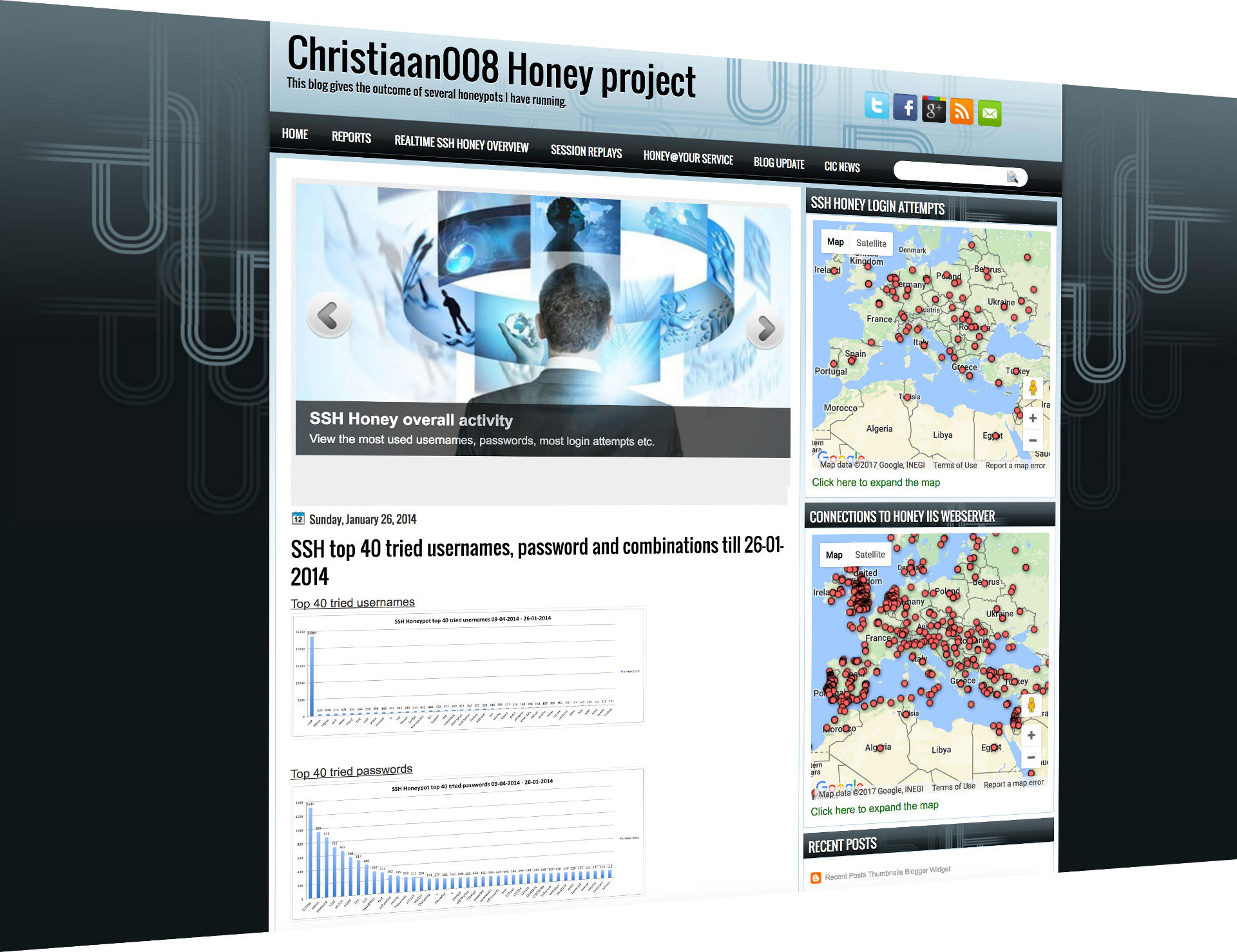 Honey project website Honey project website